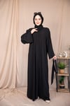 Düz Abaya - Siyah
