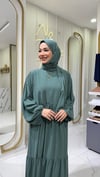 Liva Elbise - Mint Yeşili