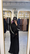 MİHRE ABAYA SİYAH