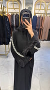 MİHRE ABAYA SİYAH