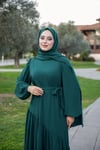 Neva Elbise - Petrol Yeşili