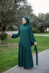Neva Elbise - Petrol Yeşili