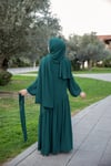 Neva Elbise - Petrol Yeşili