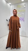 Robalı Elbise-Taba