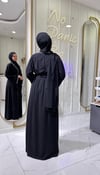 Taş şerit abaya 