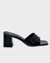 7 Cm Rahat Topuklu Sade Terlik