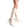 8 Cm Tasarım Topuklu Strec Stiletto Çizme