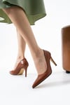 9 Cm Rahat Topuklu Sade Stiletto