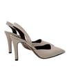Bej 10 Cm Rahat Topuklu Stiletto