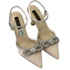 Gerçek Taş Fiyonklu 9 Cm Topuklu Stiletto