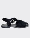 Hakiki Deri Sade Sandalet