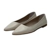 Krem Sade 1 Cm Topuklu Babet