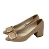 Nohut 6 Cm Gold Tokalı Rahat Stiletto