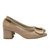 Nohut 6 Cm Gold Tokalı Rahat Stiletto