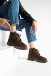 Pantolan Boy 3 Cm Tabanlı Fermuar Detaylı Bot