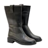 Sade Fermuarsız 4 Cm Tabanlı Bot