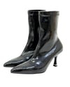 Streç 7 Cm Rahat Topuklu Stiletto Bot