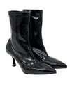 Streç 7 Cm Rahat Topuklu Stiletto Bot