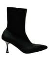Streç 7 Cm Rahat Topuklu Stiletto Bot