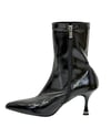 Streç 7 Cm Rahat Topuklu Stiletto Bot