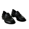 Taş İşlemeli 3 Cm Topuklu Loafer
