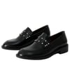 Taş İşlemeli 3 Cm Topuklu Loafer