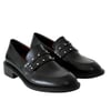 Taş İşlemeli 3 Cm Topuklu Loafer