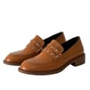 Taş İşlemeli 3 Cm Topuklu Loafer