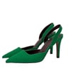 Yeşil 10 Cm Rahat Topuklu Stiletto