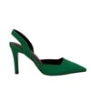 Yeşil 10 Cm Rahat Topuklu Stiletto