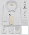 Daniel Bessi 550 Slim Fit %100 Pamuk Twill Easy Care Kolay Ütü Gömlek