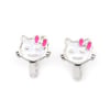 GÜMÜŞ MİNELİ HELLO KITTY MODEL KÜPE