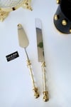 2 Parça Kristal Pasta Servis Seti