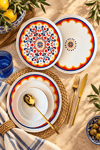 BOHEM BONE MODERN 24 PARÇA 6 KİŞİLİK YEMEK TAKIMI