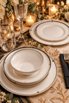 WELNES 24 PARÇA BONE CHINA YEMEK TAKIMI 