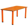 60 X 120 Cm Mdf Masa Metal Ayaklı