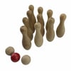 Ahşap Kavram OyuncaklarıKMMB19Ahşap Bowling Oyunu