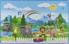 animal world halı | www.kreşmarket.com133*190 Cm Ebat HalılarKMH5624Hayvanat Bahçesi 133*190 