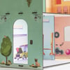 Bebek Oyun Evi | www.kreşmarket.com Barbie Bebek uyumlu Ahşap BloklarDKMTS20201Ahşap Oyun Evi