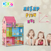 Bebek Oyun Evi | www.kreşmarket.com Barbie Bebek uyumlu Ahşap BloklarDKMTS20201Ahşap Bebek Oyun Evi