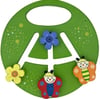 Eğitici Ahşap Oyuncak Tutmalı Çiçek ve Kelebek Figürlü Labirent Oyuncak