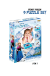 Frozen Çocuk Eğitici Seti 4'lü Set 