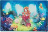 MERMAID 100x150 MAVİ BUKLE 100*150 Cm Ebat HalılarKMHC0012Deniz Kızı Mavi Bukle Halısı