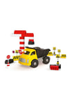 Plastik Lego ve Blok SetleriKMD6045Dolu Jumbo Kamyon Trafik Seti ve Bloklar 