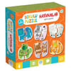 Puzzle ve Kavram OyunlarıKMCA5126Dokulu Puzzle Hayvanlar