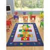 Renkli Paletler Halı| www.kreşmarket.com133*190 Cm Ebat HalılarKMHC0026Game Mavi Bukle
