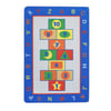 Renkli Paletler Halı| www.kreşmarket.com133*190 Cm Ebat HalılarKMHC0026Game Mavi Bukle