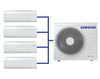 Samsung WindFree™ Multi Split Duvar Tipi Klima 9000 + 9000 + 9000 + 12000 BTU AJ050TXJ2KH Dış Ünite