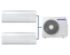Samsung WindFree™ Multi Split Klima 1+2 Sistem 9000 + 12000 BTU Duvar Tipi AJ050TXJ2KH Dış Ünite