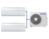 Samsung WindFree™ Multi Split Klima 1+2 Sistem 9000 + 12000 BTU Duvar Tipi AJ050TXJ2KH Dış Ünite